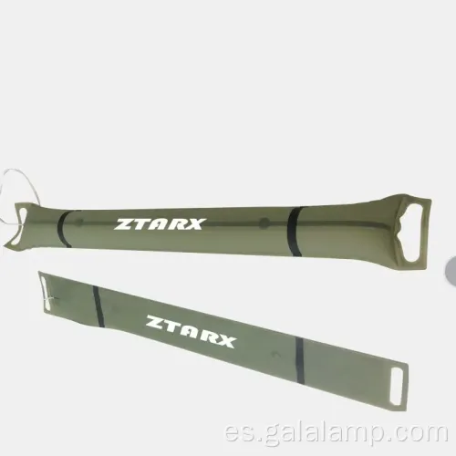 Luz de campamento de LED solar inflable portátil